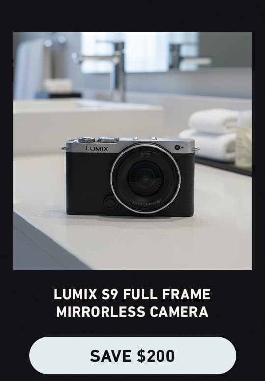 LUMIX S9 Full Frame Mirrorless Camera - Save $200