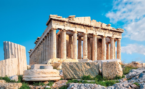 Parthenon Acropolis Ruins Athens