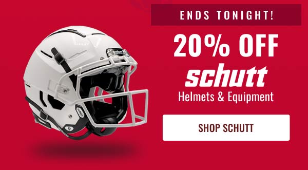 20% Off Schutt Ends Tonight! Shop Now >