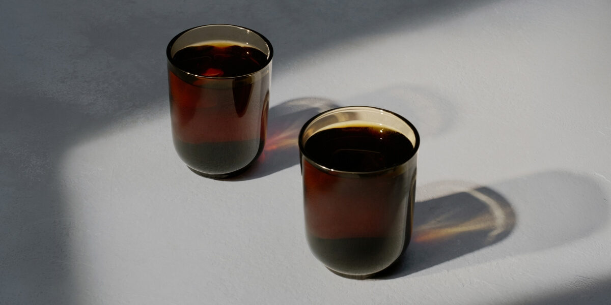 Image of coffee in glasses.