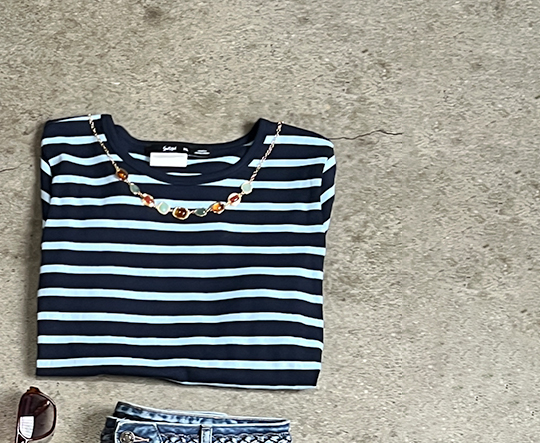 AUSTRALIAN COTTON CREW NECK LONGSLEEVE TOP