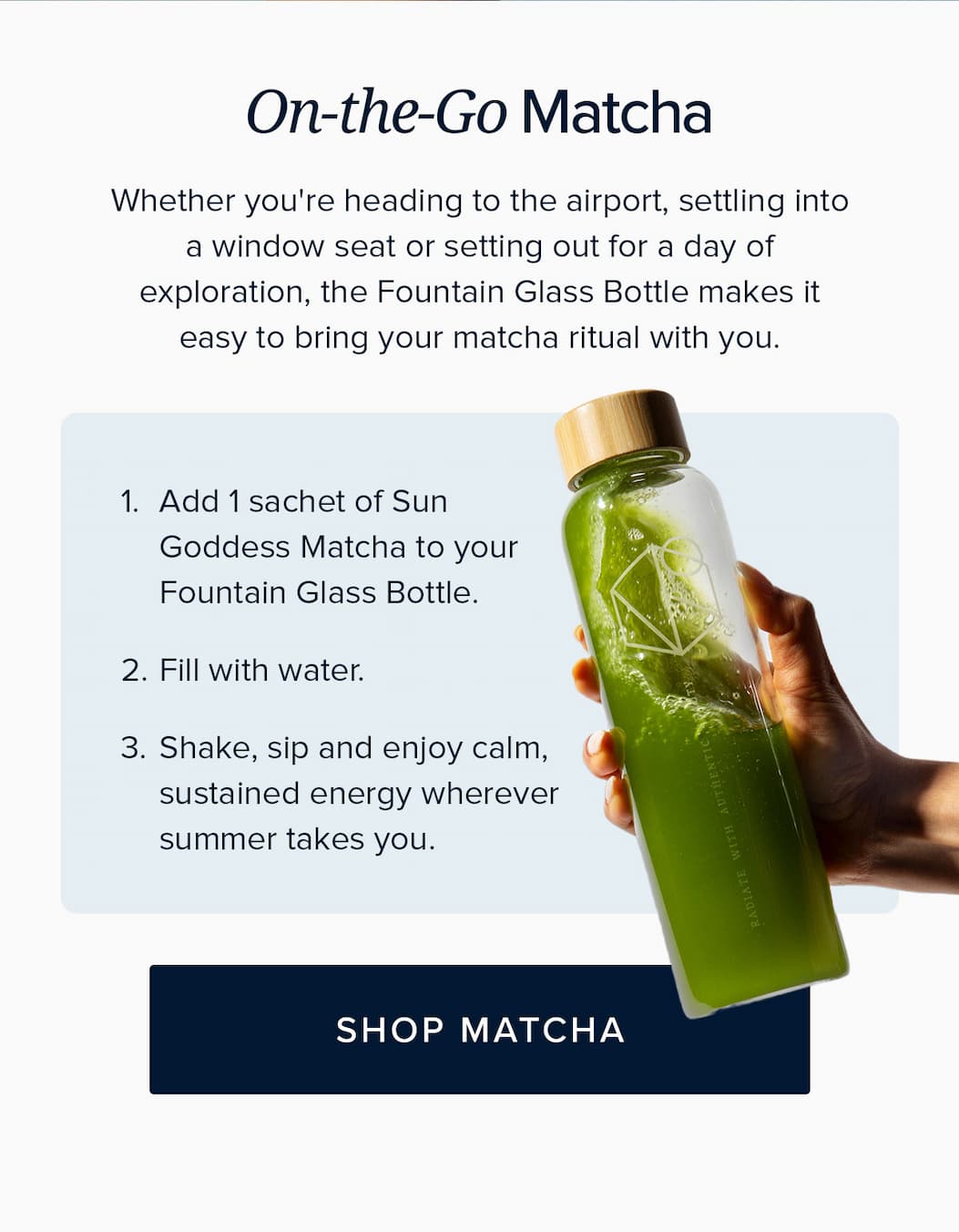 On-the-Go Matcha