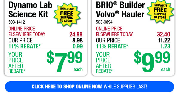 BRIO® Builder Volvo® Hauler - ONLY $9.99 After Rebate*!