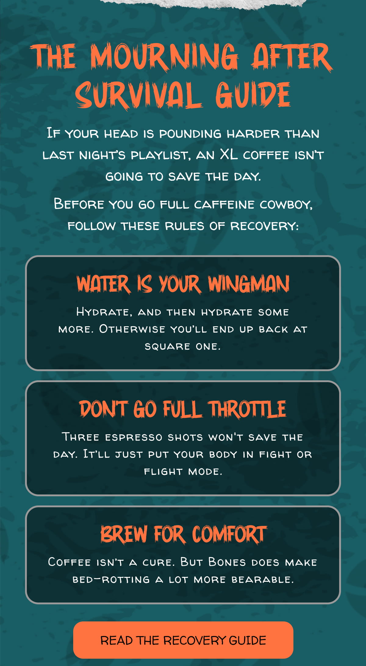 The Mourning After Survival Guide