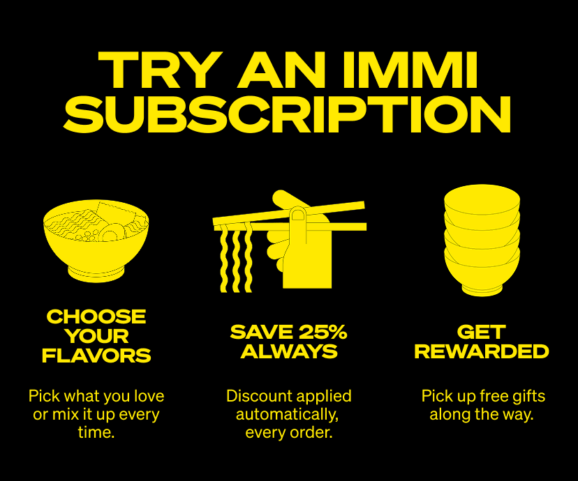 Try an immi subscription