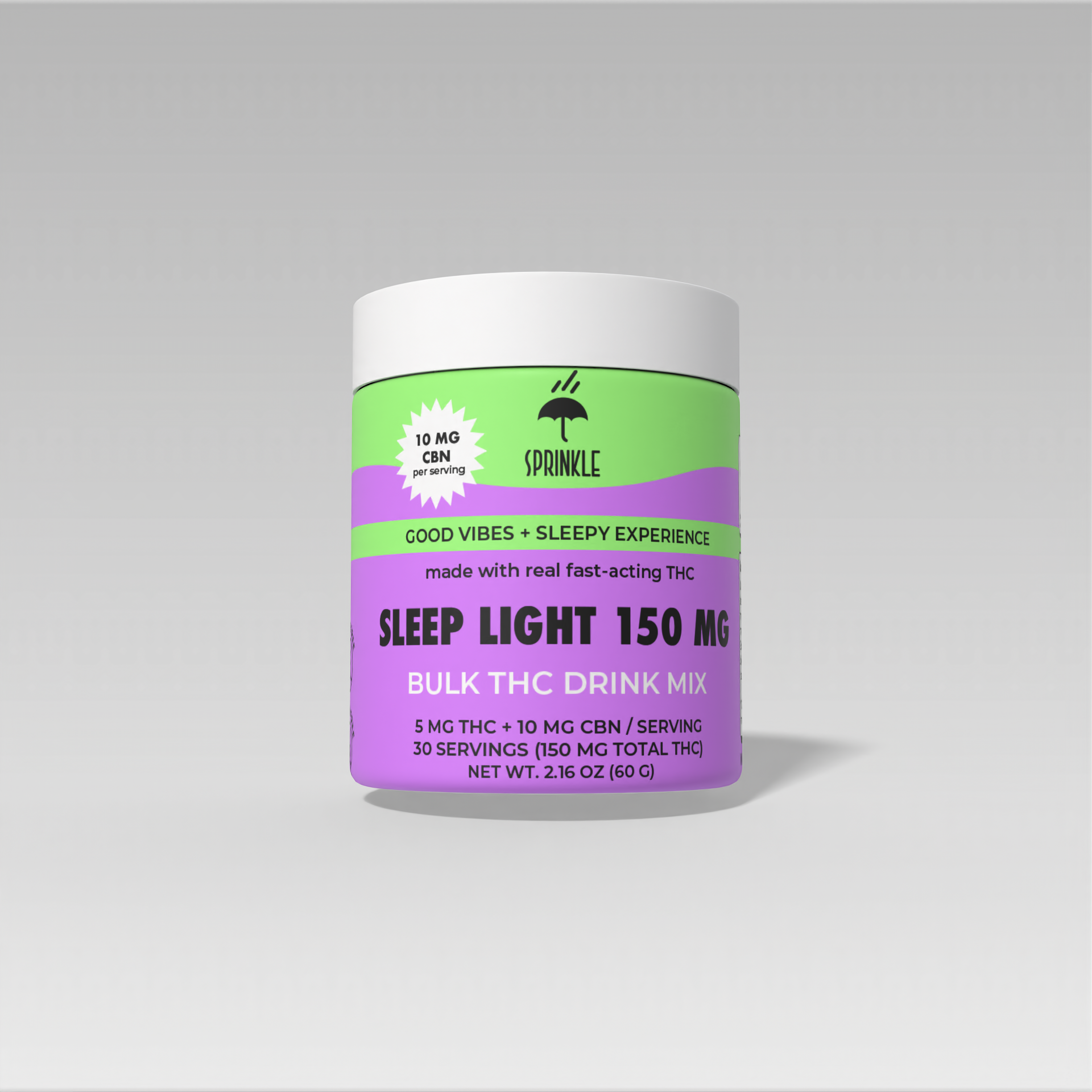 Image of SLEEP LIGHT - BULK THC Drink Mix [5mg serving]