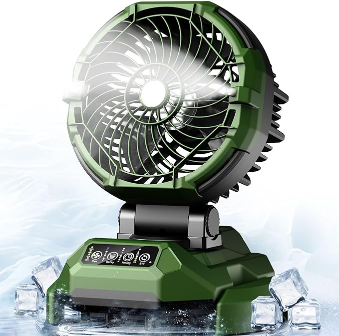 Veubew Portable Misting Fan