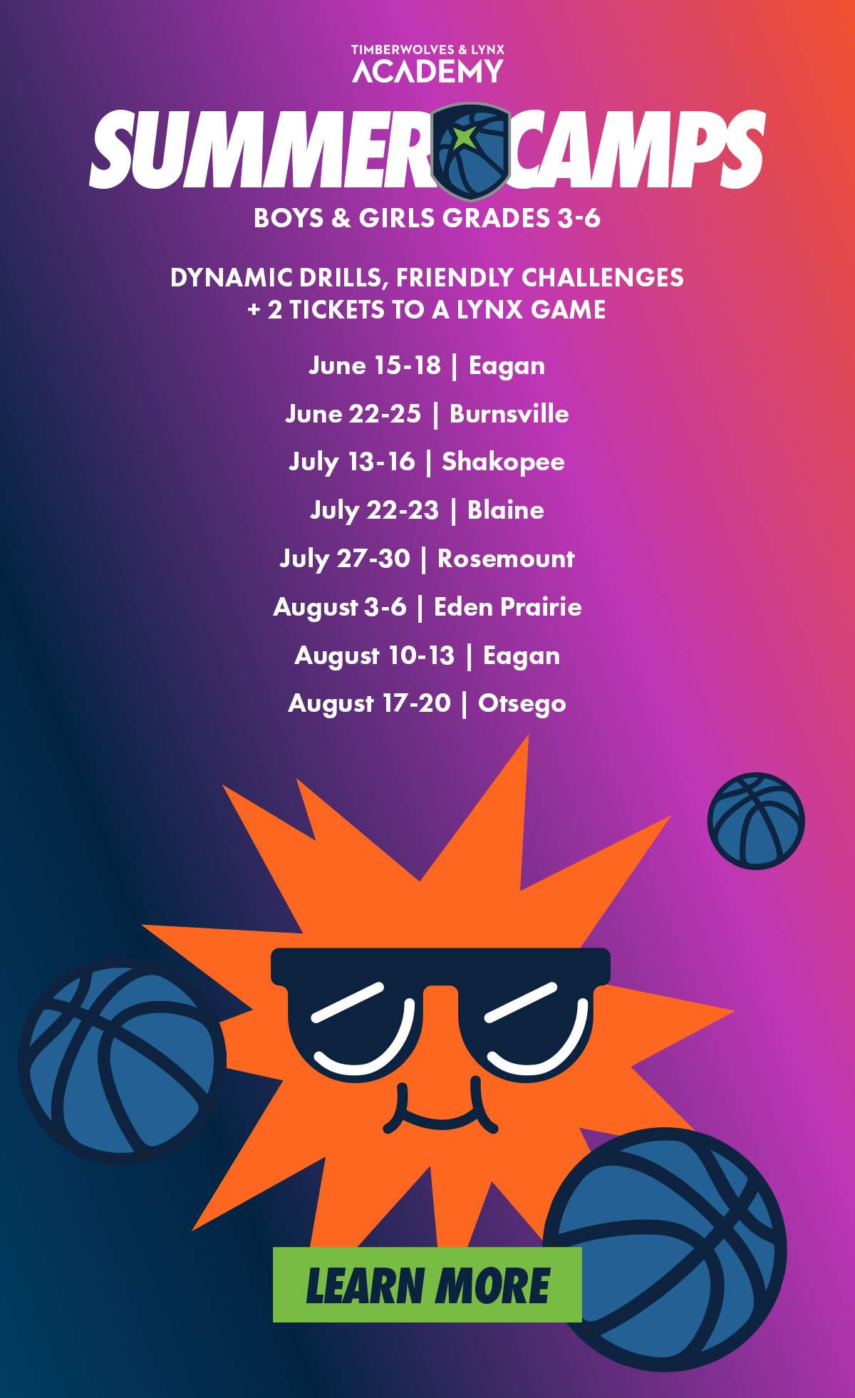 Summer Camps | Learn More