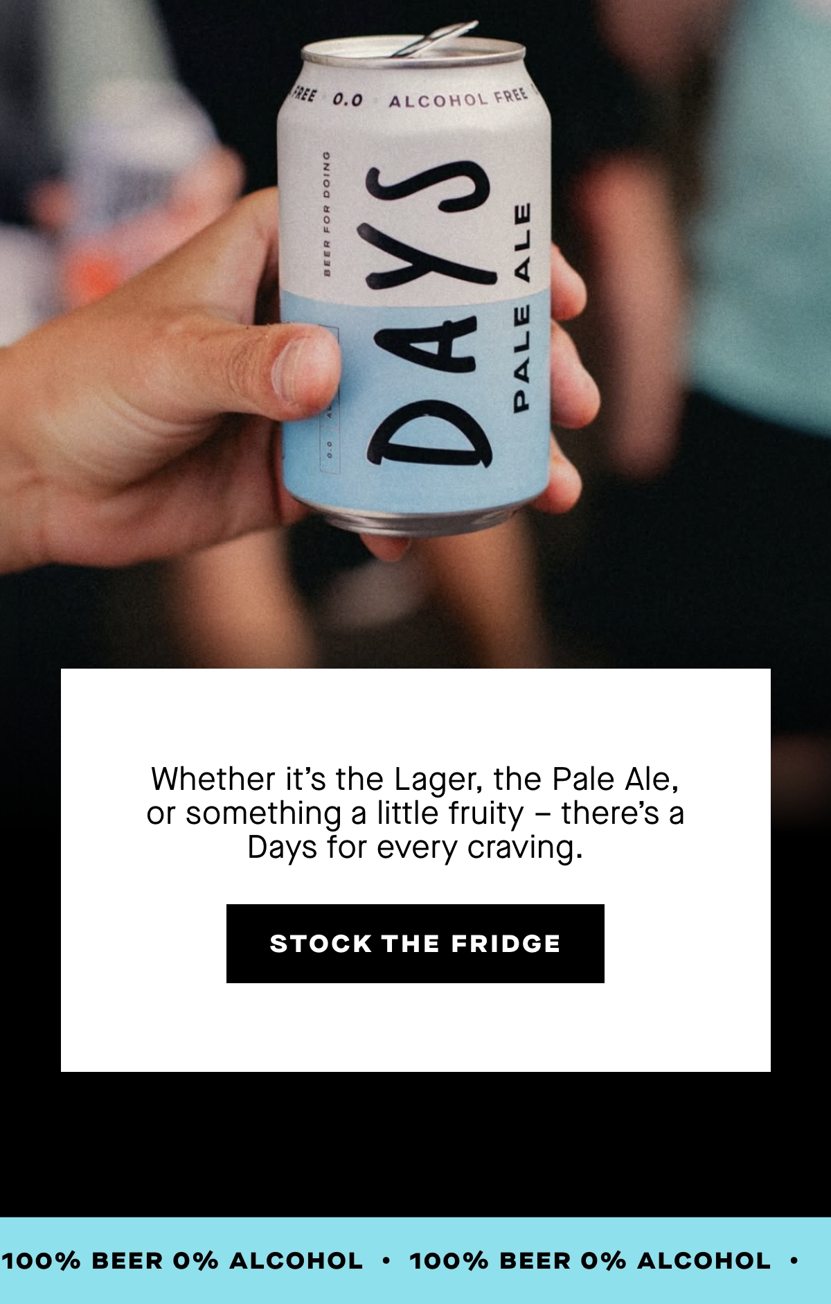 Stock the fridge