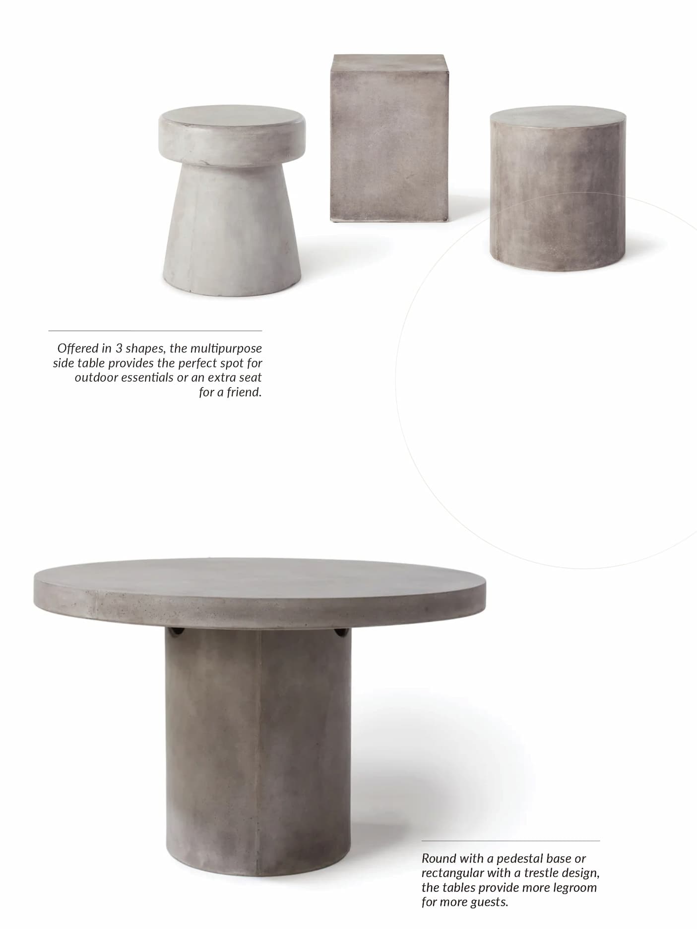 Side tables and coffee tables