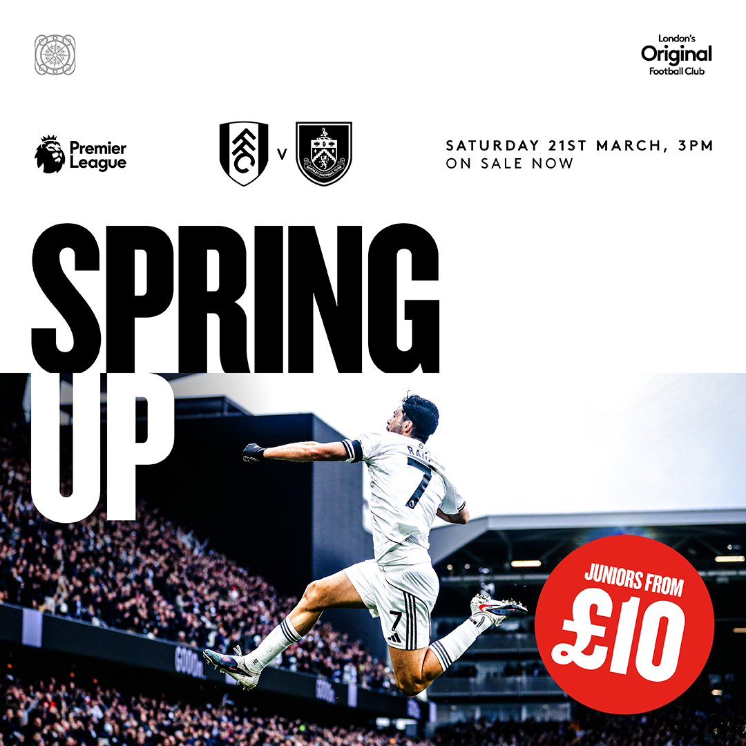 Fulham v Burnley Tickets