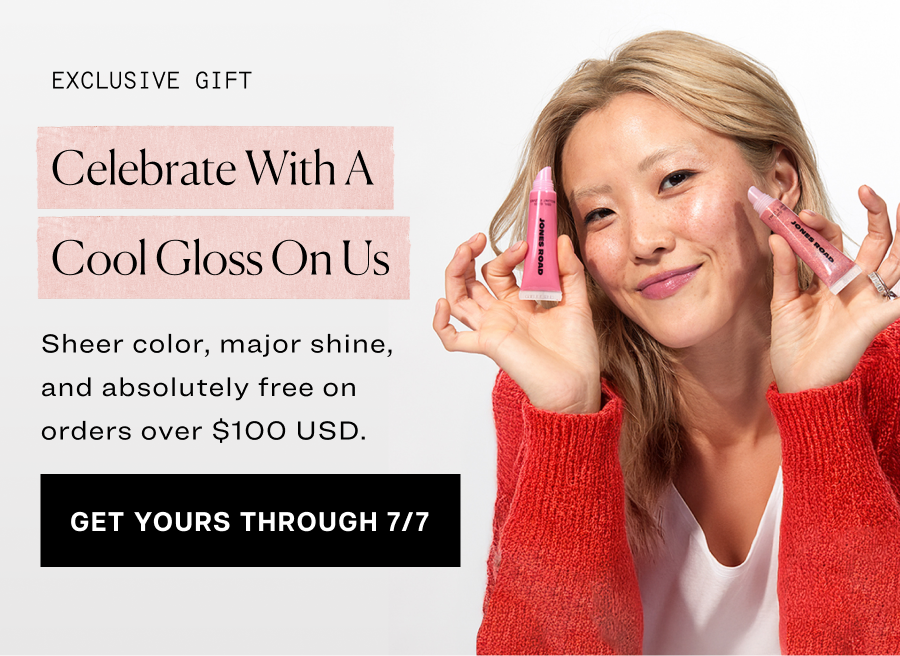 Celebrate with A Cool Gloss On Us. Sheer color, major shine.