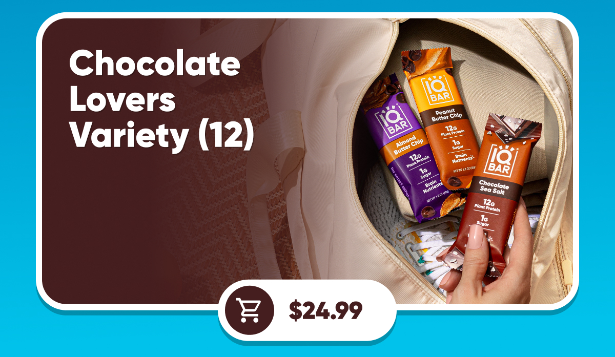 an image of a person holding a bag of chocolate lovers variety