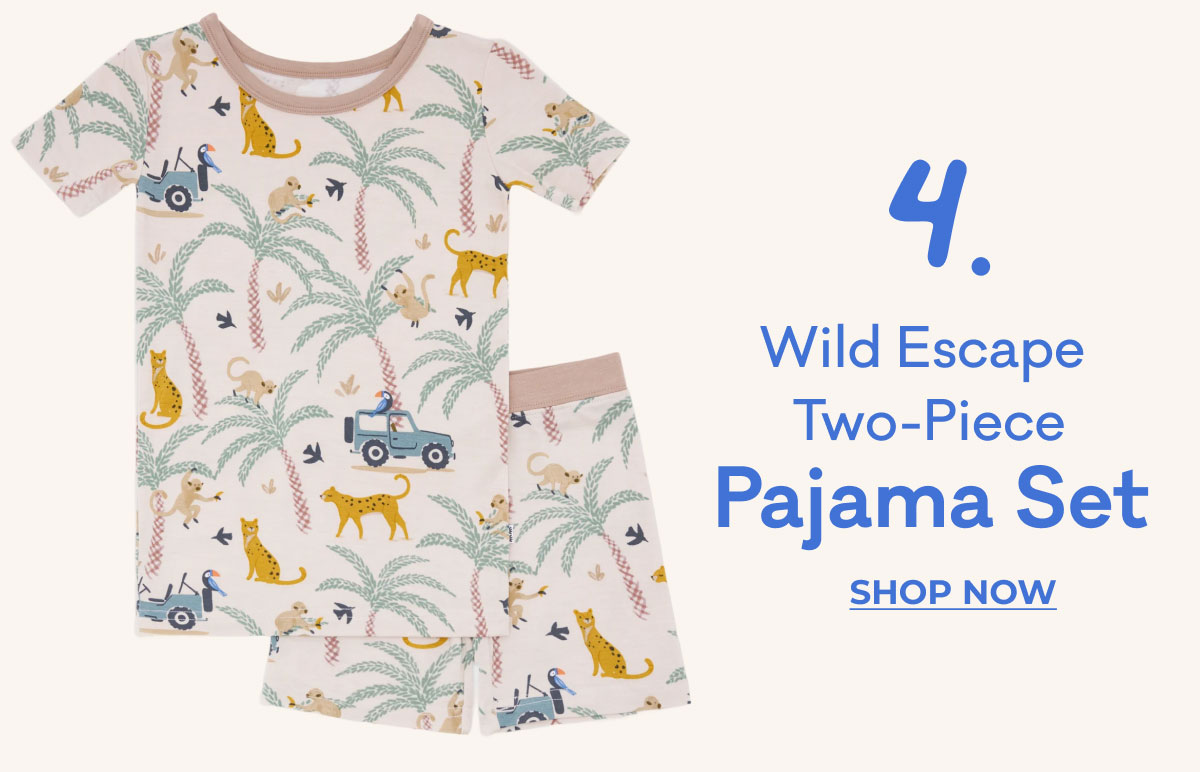 4. Wild Escape Two-Piece Pajama Set | Shop Now