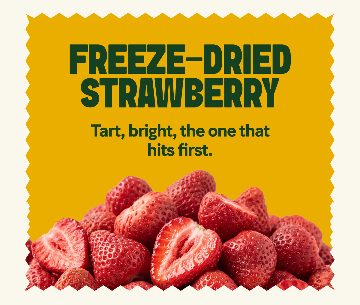 FREEZE-DRIED STRAWBERRY