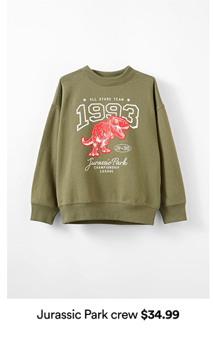 Jurassic Park crew $34.99