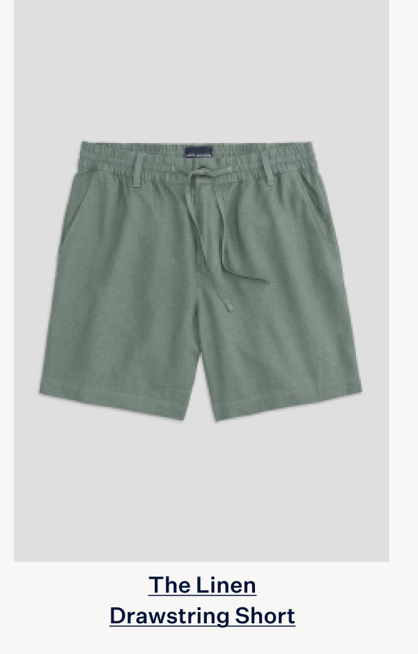 Linen Drawstring Short