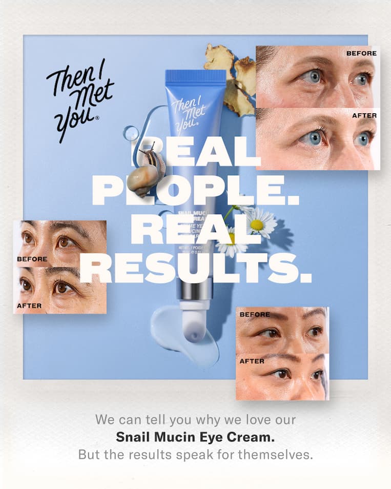 Not All Eye Creams Are Crated Equal - Shop The Snail Mucin Eye Cream