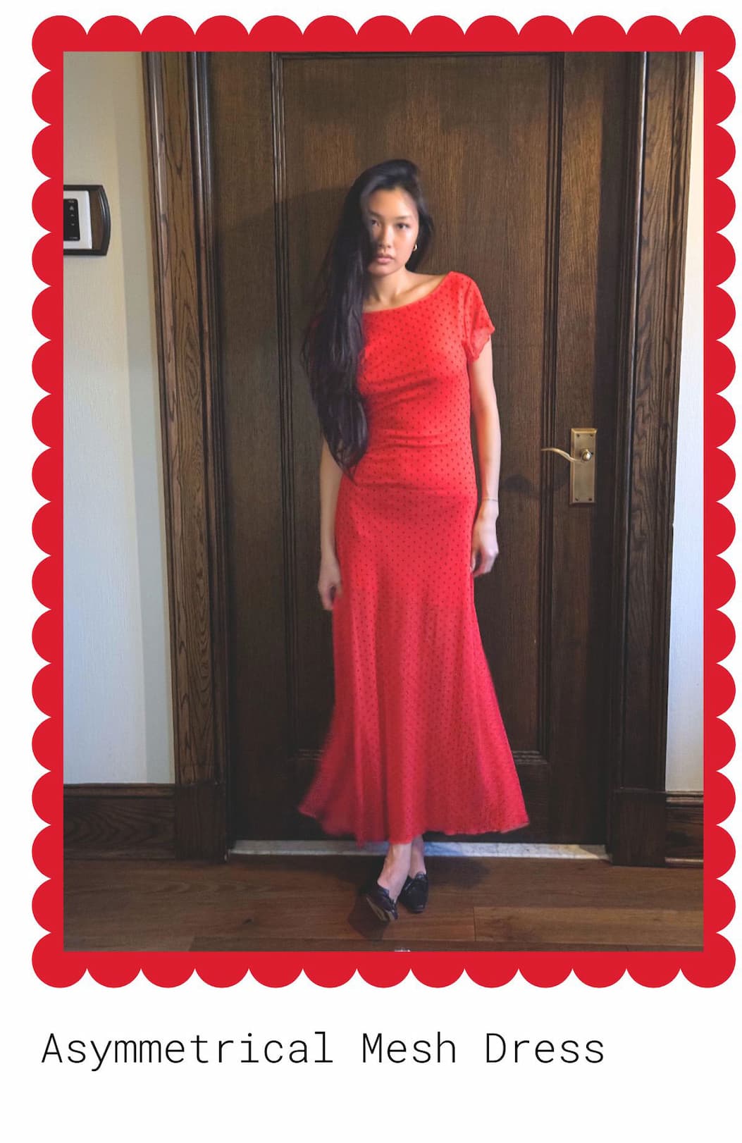 Asymmetrical Mesh Dress&nbsp;&nbsp;