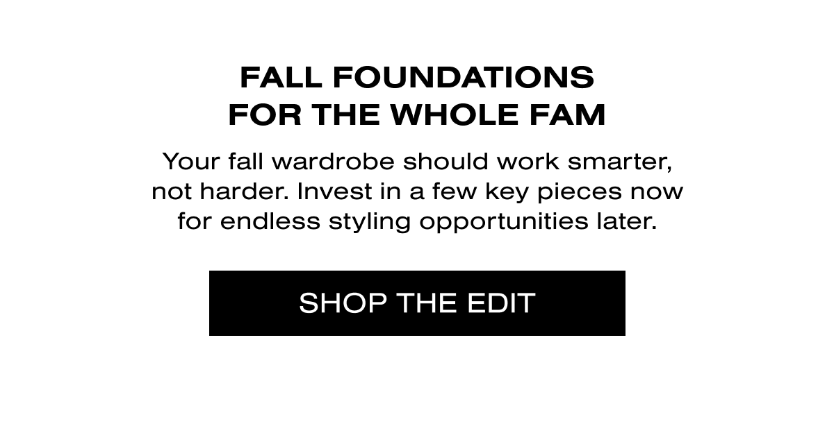 Fall Capsule Wardrobe