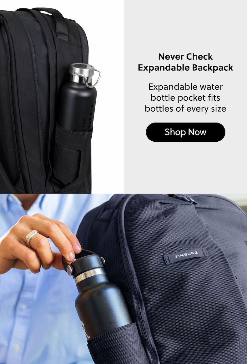 Never Check Expandable Backpack
