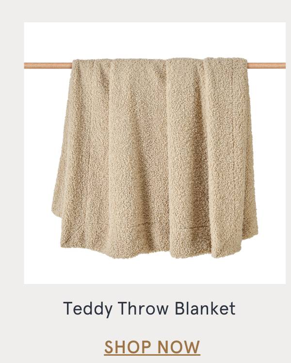 Teddy Throw Blanket