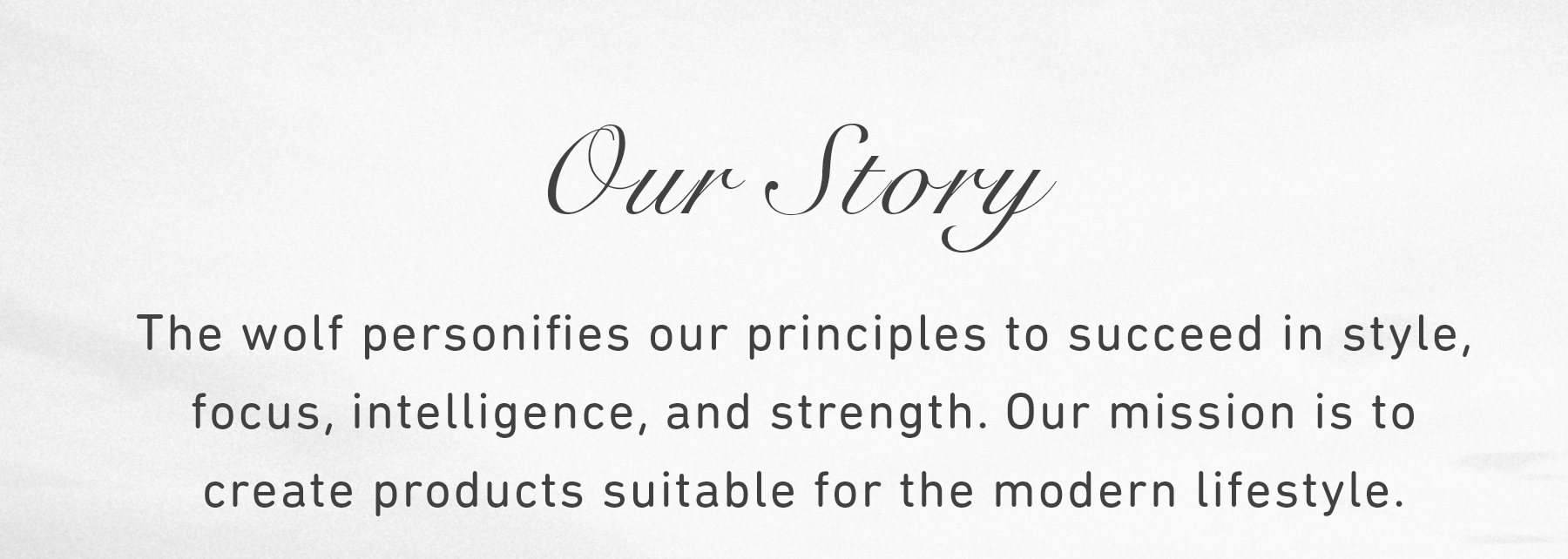 Our Story