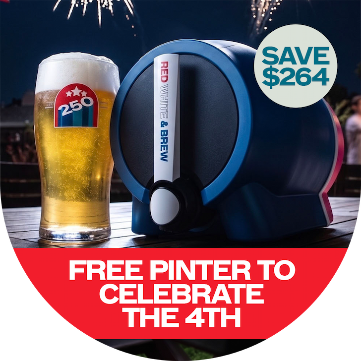 FREE PINTER TO CELEBRATE THE 4TH - SAVE $264