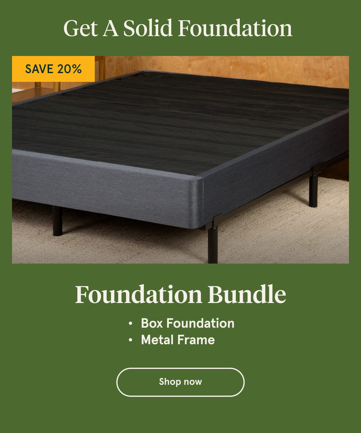 Get a solid foundation | Foundation Bundle | Shop Now