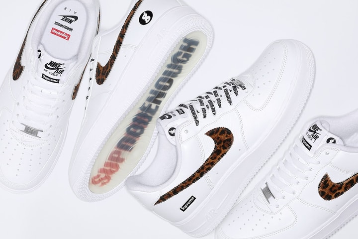 📢 Supreme & GOODENOUGH's Nike Air Force 1 Low Releases This Week