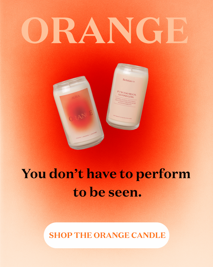 You don't have to perform to be seen.