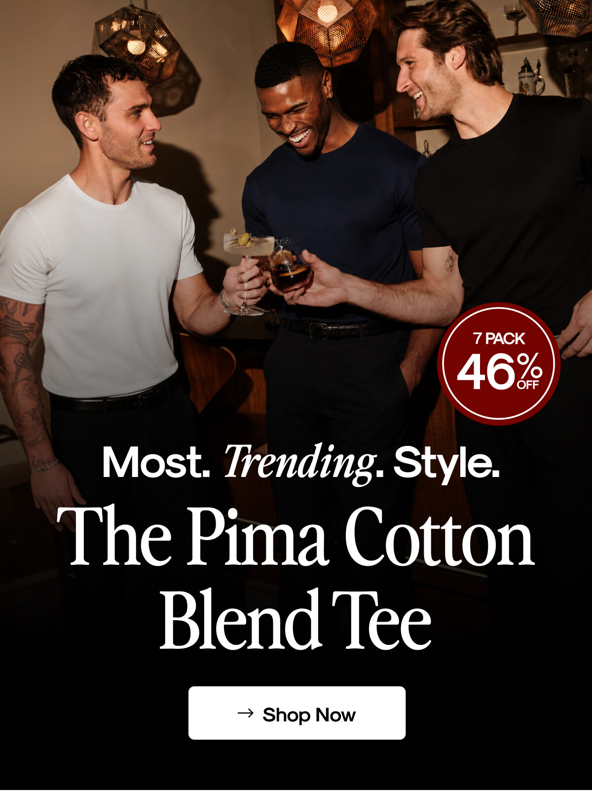 The Pima Cotton Blend Tee