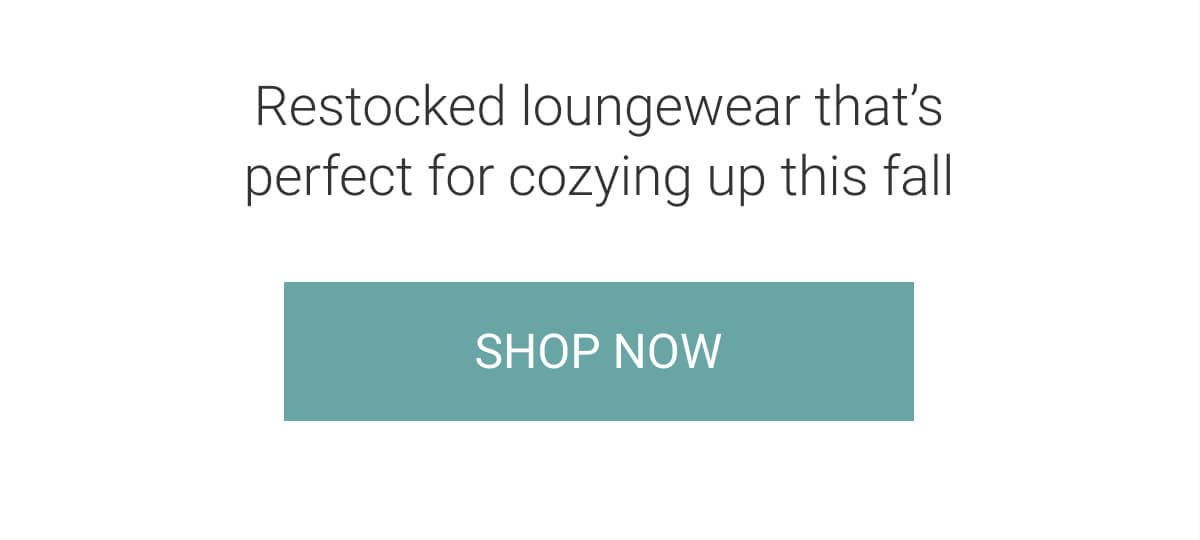 Restocked lounger that's perfect for fall