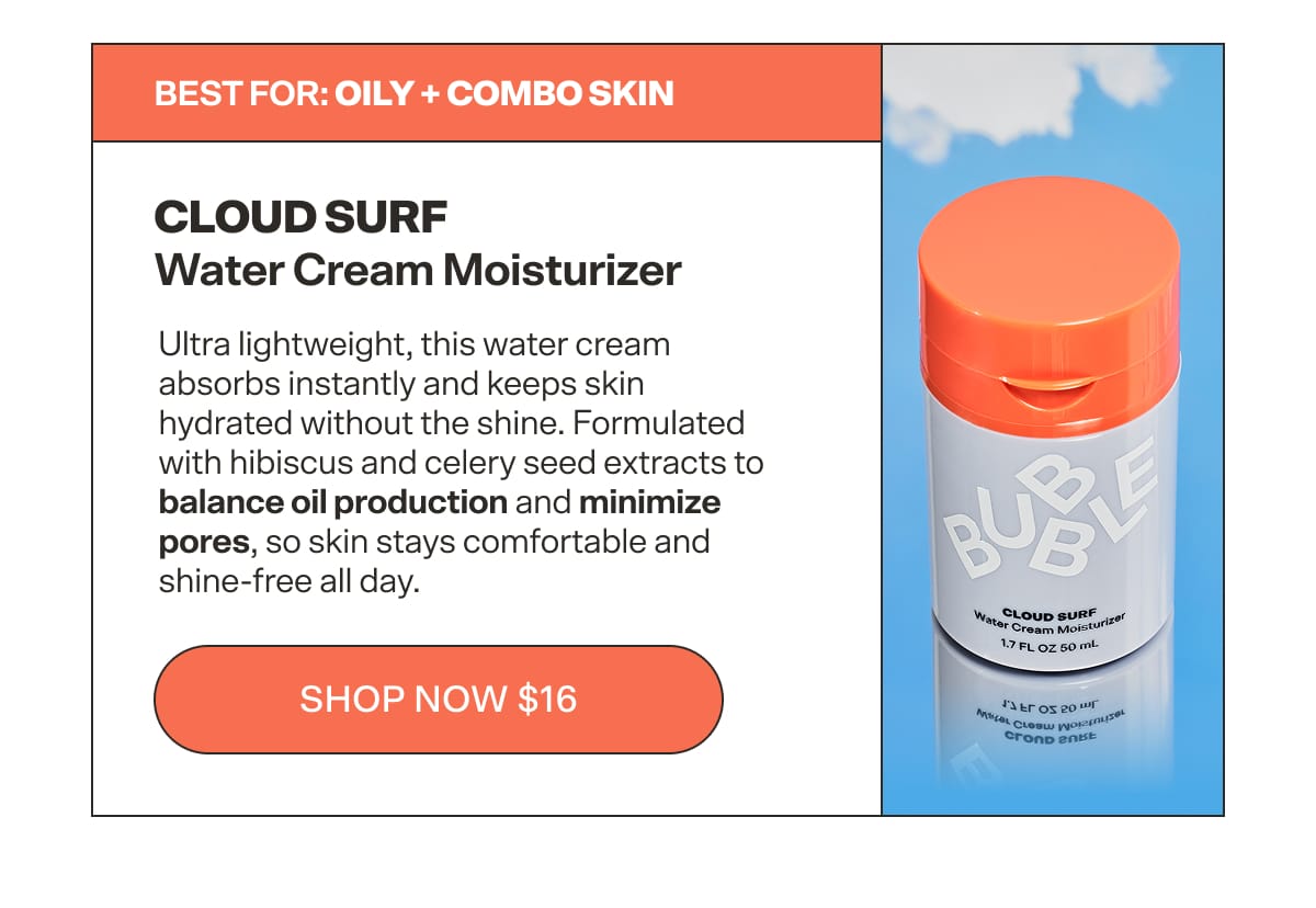 If you’re not sure what your skin type is, wash your face and wait 20 minutes to apply products.  If your face feels comfortable or slightly tight, you likely have normal-dry skin. Feeling just fine, maybe a little shiny even? You may have combination-oily skin.&nbsp; 