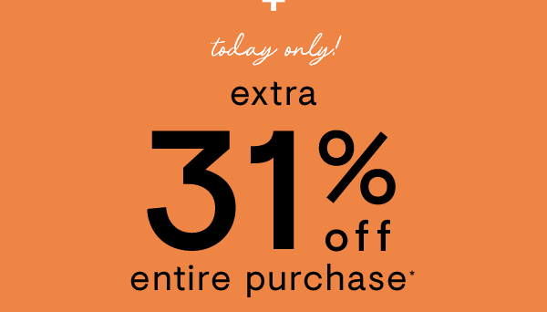 Extra 31% off
