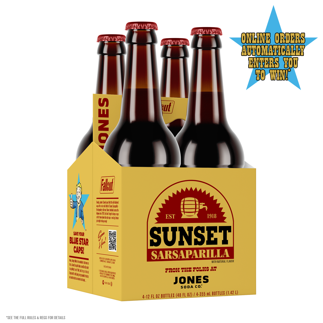 Image of Jones Soda Sunset Sarsaparilla