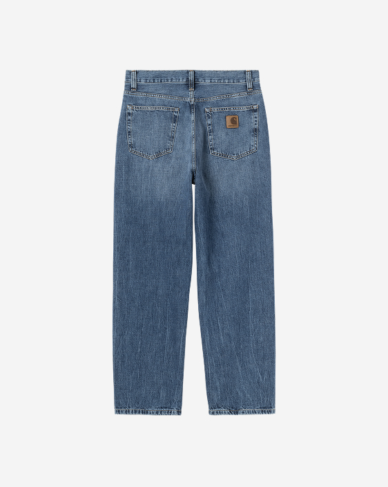 Carhartt WIP Aaron Pant | Blue (marble used wash)