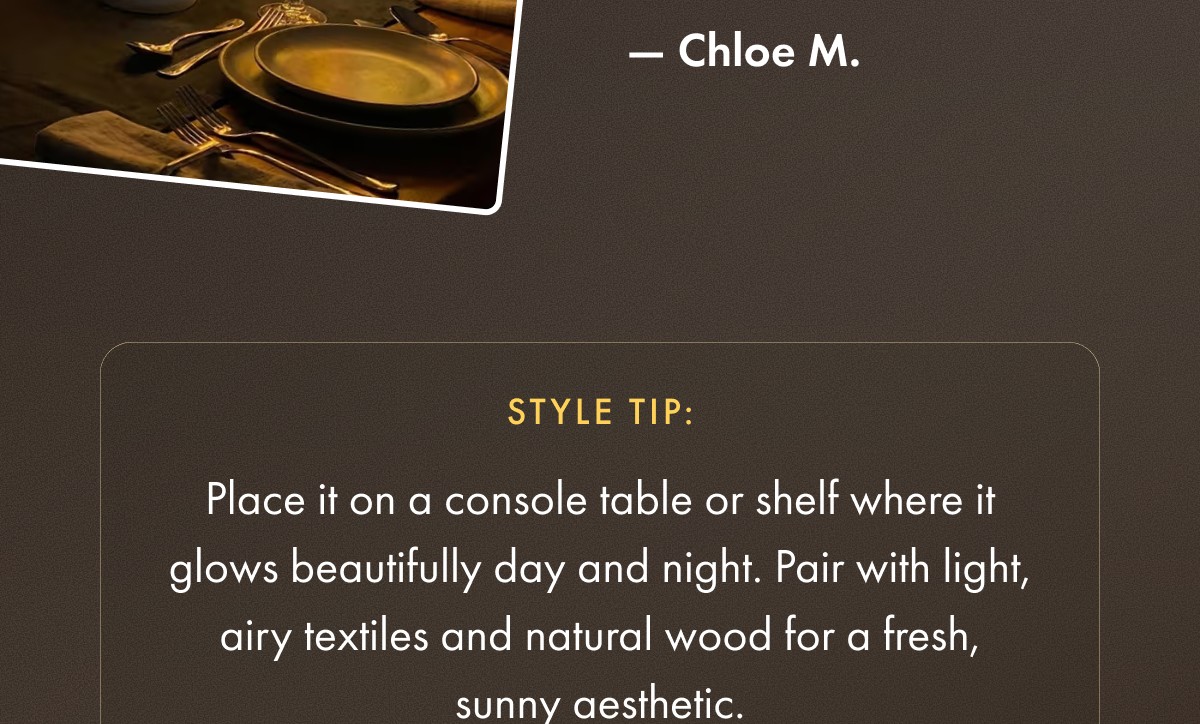 Style Tip: