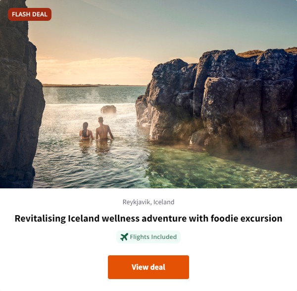 Revitalising Iceland wellness adventure with foodie excursion