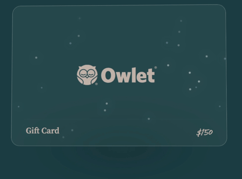 Owlet Gift Card