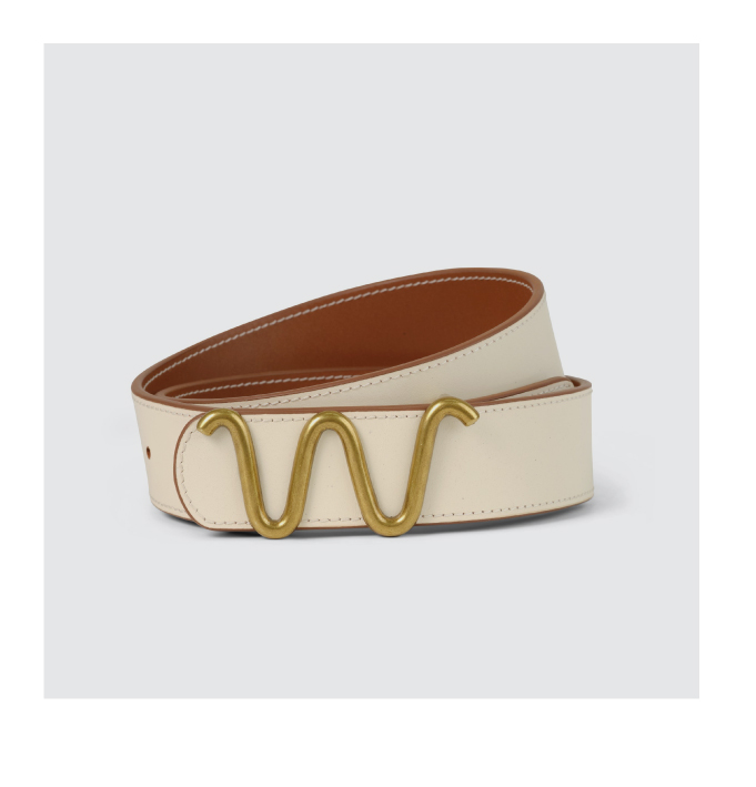 Running W Brand Belt Reversible