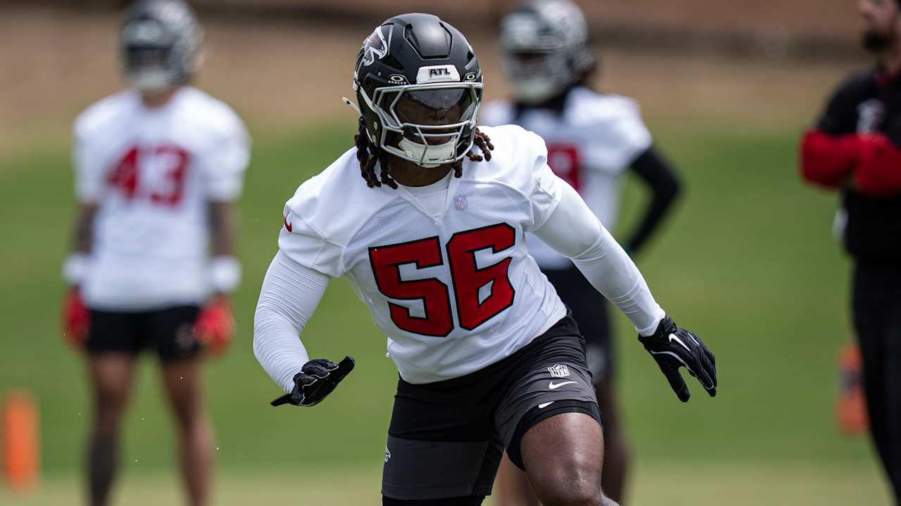 Harold Perkins Jr. practicing