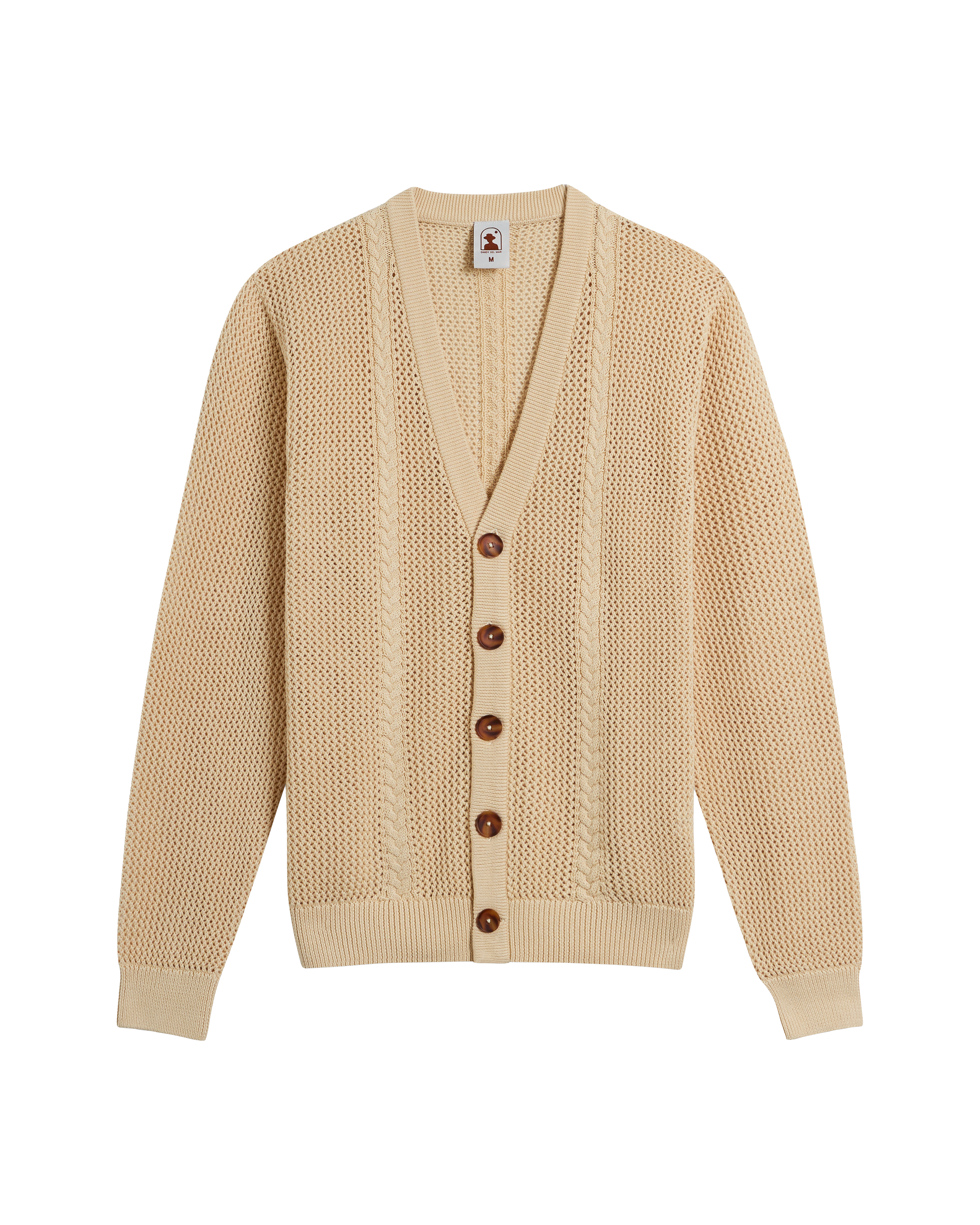 Image of The Crete Crochet Cardigan - Sabbia
