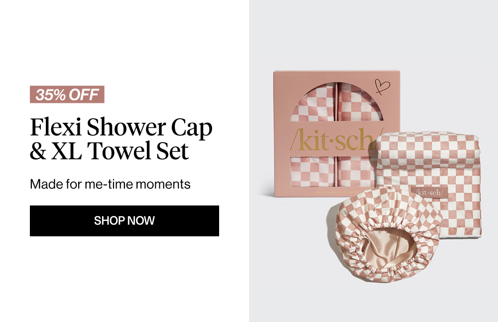 Flexi Shower Cap & XL Towel Set
