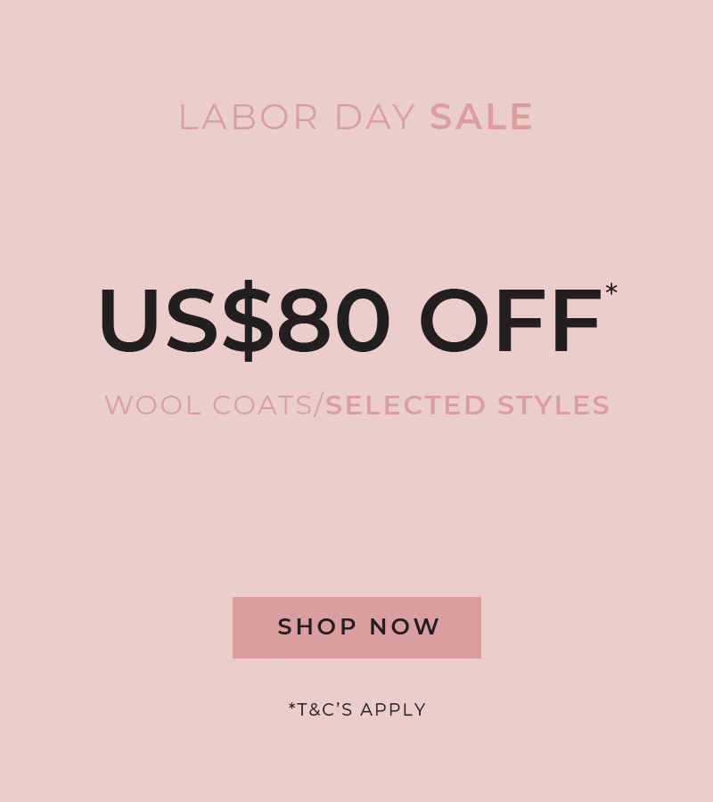 $80 OFF* Wool Coats