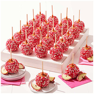 It's Back! Valentine Sprinkle Caramel Apple 24-Pack