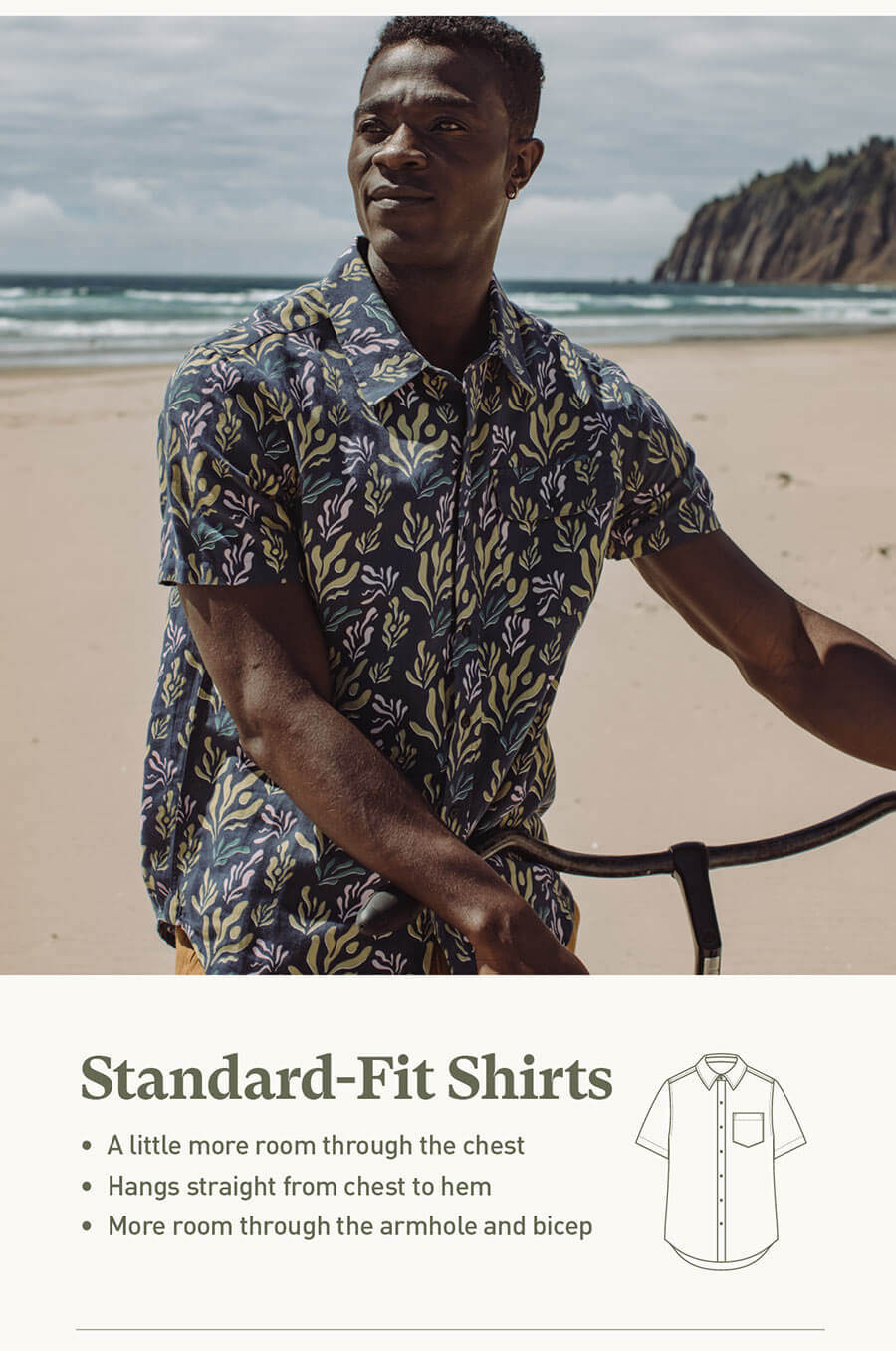 Shop men's standard shirts