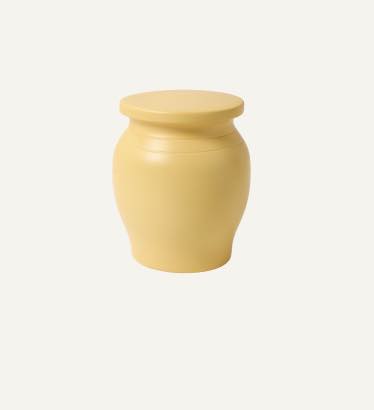 Pedestal Garden Stool