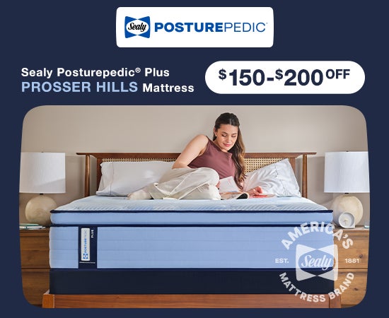 Sealy Posturepedic Plus Prosser Hills 12-inch Firm or 13.5-inch Plush Mattress