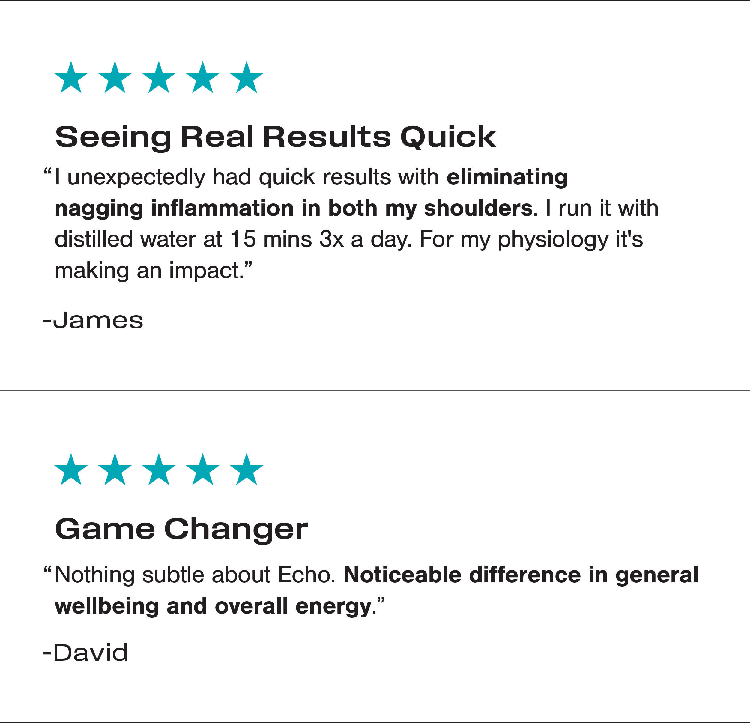 5 star reviews